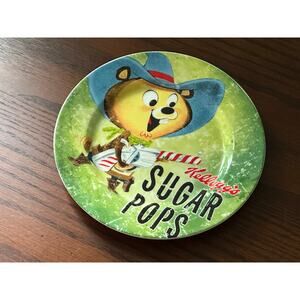Kellogg's Favorite Kid's Cereal Plate-Sugar Pop Nostalgic